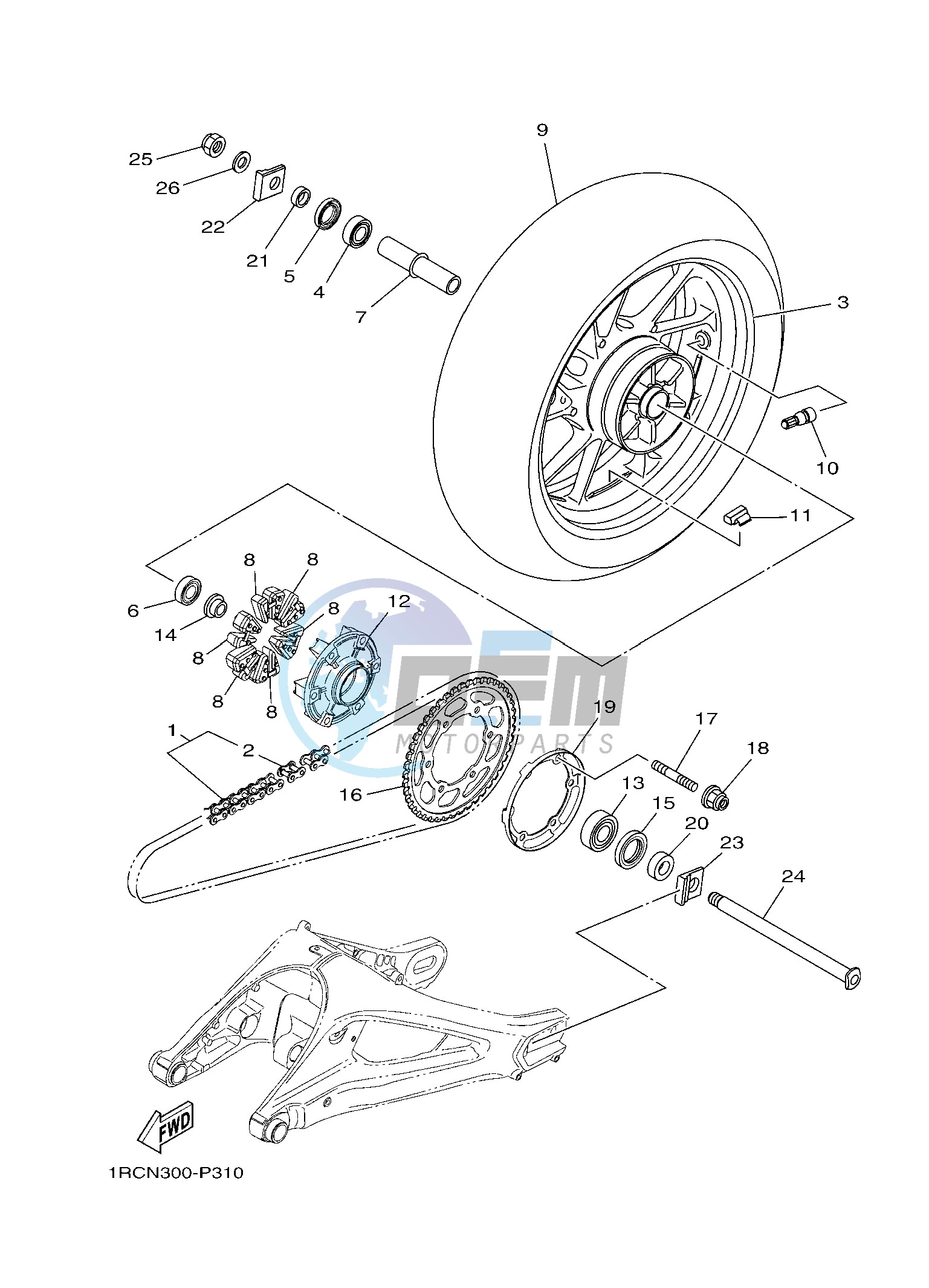 REAR WHEEL