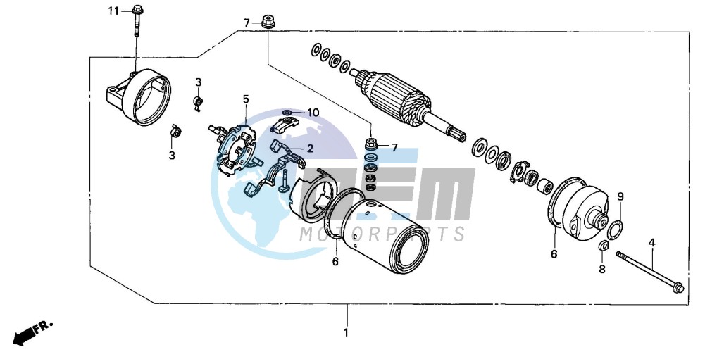 STARTING MOTOR