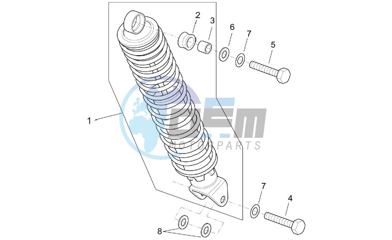 Rear Shock absorber