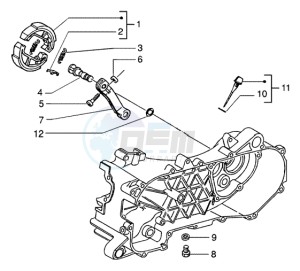 NRG 50 power DT drawing Brake caliper