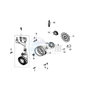 SAT 250 drawing IGNITION PART