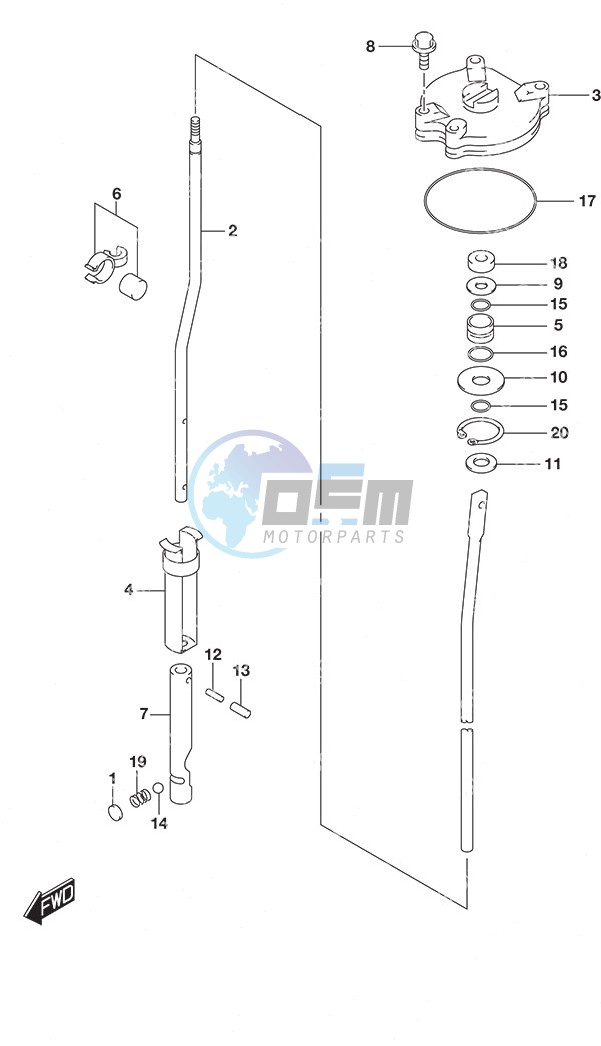 Shift Rod High Thrust