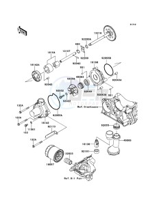 Z1000_ABS ZR1000ECF FR XX (EU ME A(FRICA) drawing Oil Pump