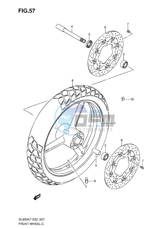 FRONT WHEEL