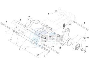 Fly 50 4t 4v drawing Swinging arm