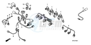 CBR1000RR9 Australia - (U / MME) drawing SUB HARNESS (CBR1000RR)