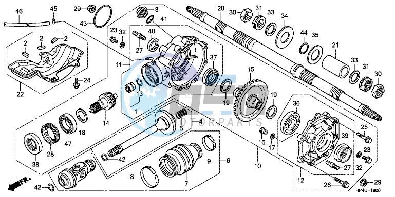 REAR FINAL GEAR