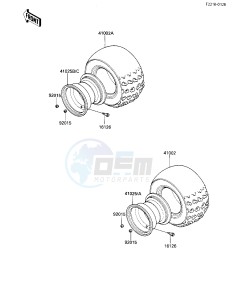 KLF 185 A [BAYOU 185] (A2-A4) [BAYOU 185] drawing WHEELS_TIRES