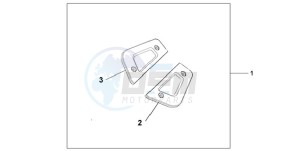 GL1800A Korea - (KO) drawing CHROME P.STEP UND