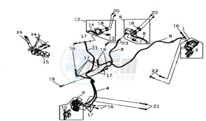 JOYMAX Z 125 (LW12W1-EU) (L9-M0) drawing FR.-RR. BRAKE