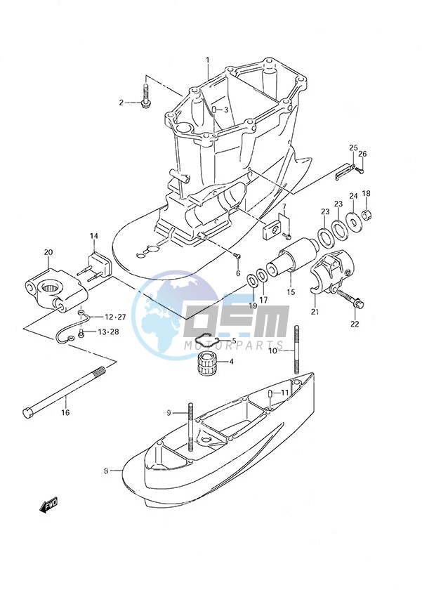 Drive Shaft Housing