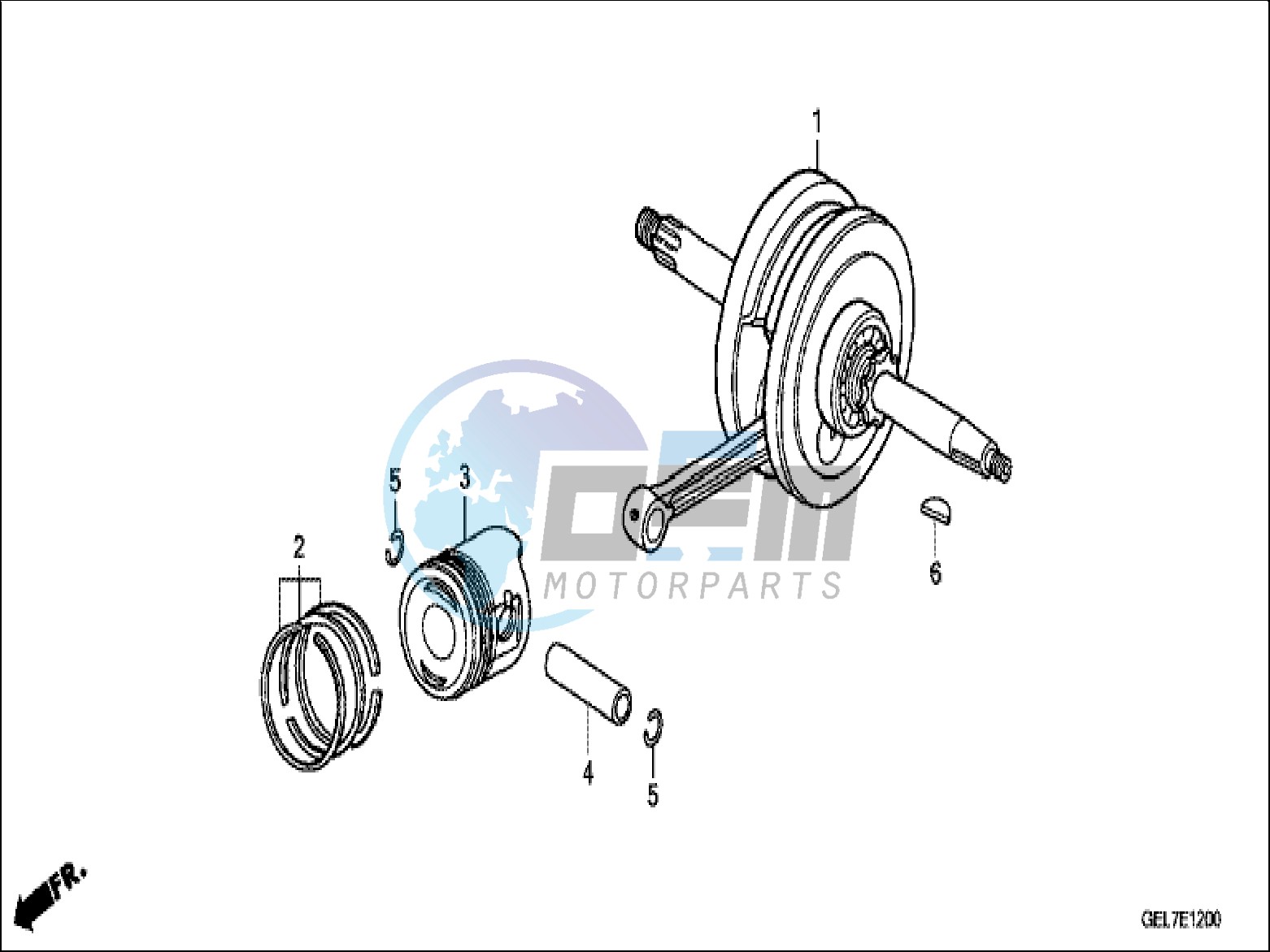 CRANKSHAFT/PISTON