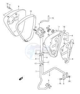 VL1500 (E2) drawing 2ND AIR (MODEL K1 K2 K3 K4 E2,E19 MODEL K3 P37)