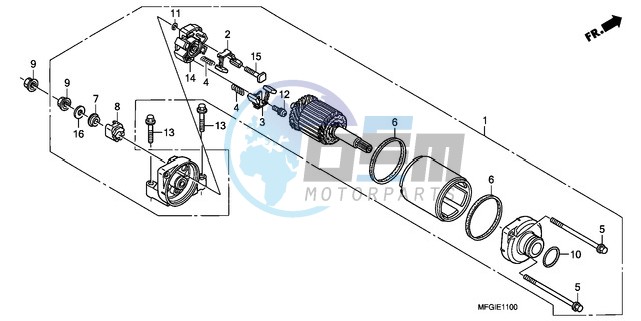 STARTING MOTOR