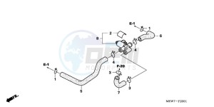 NT700VAA France - (F / ABS) drawing AIR INJECTION VALVE