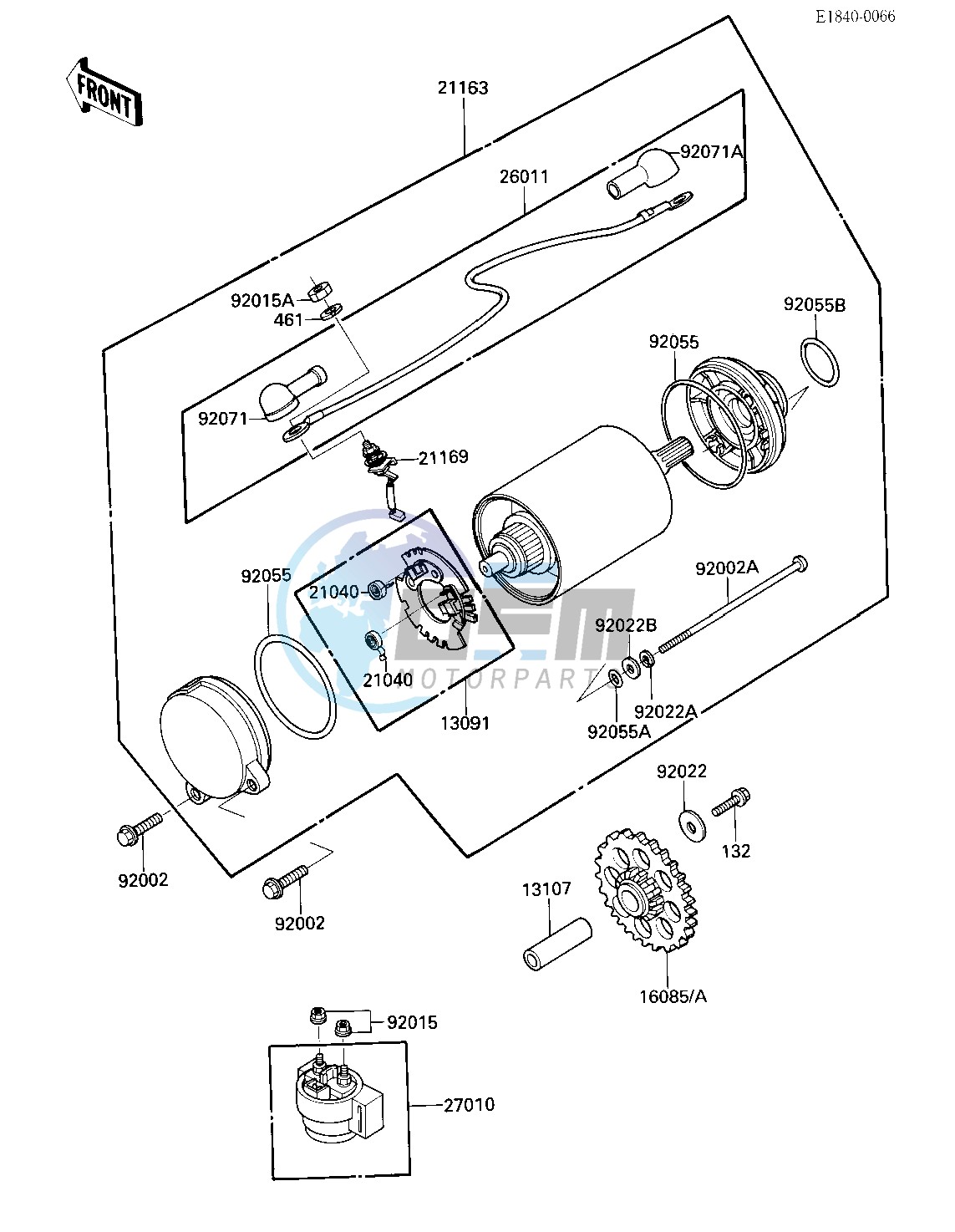 STARTER MOTOR