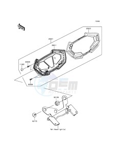 Z800_ABS ZR800DEF UF (UK FA) XX (EU ME A(FRICA) drawing Meter(s)