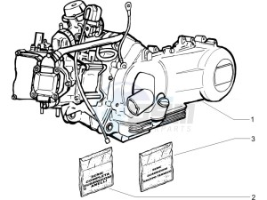 Runner 200 VXR 4t Race e3 drawing Engine assembly