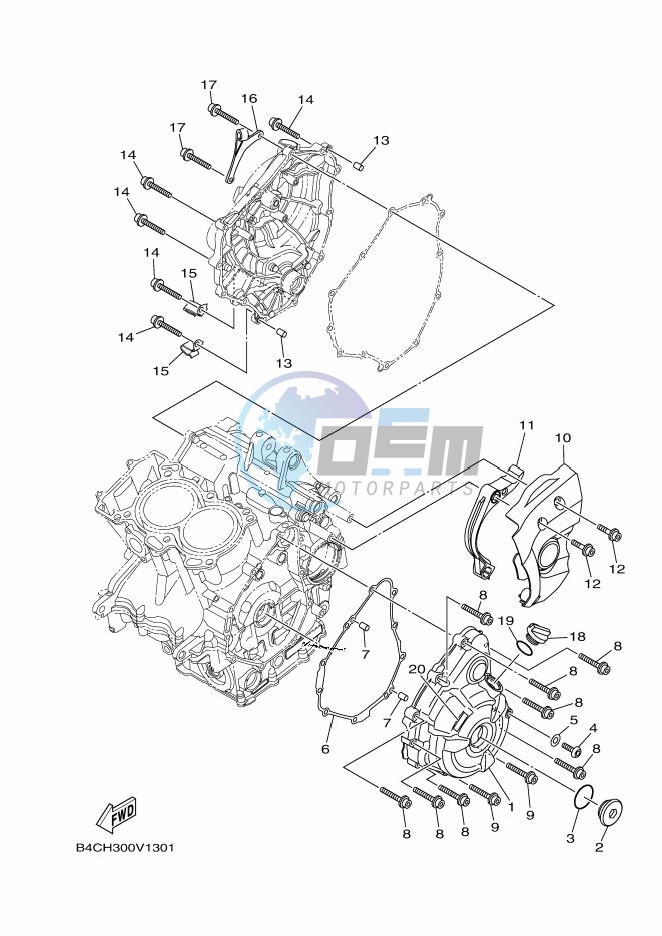 CRANKCASE COVER 1