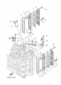 F225XA-2018 drawing CYLINDER-AND-CRANKCASE-3