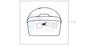 CBF1000A9 EK drawing TOP BOX INNERBAG