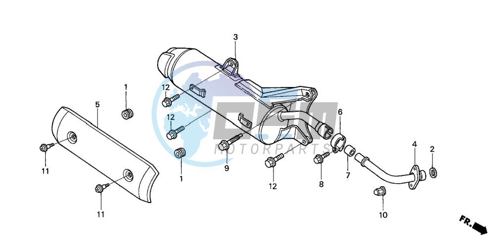 EXHAUST MUFFLER