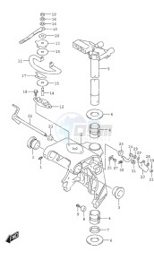 DF 30A drawing Swivel Bracket - Non-Remote Control