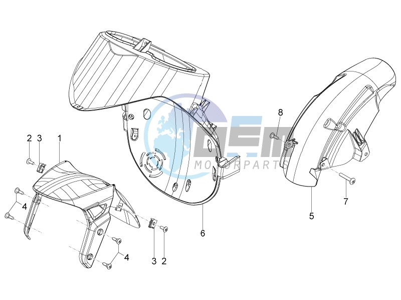 Wheel housing - Mudguard