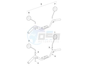 LX 125 4T ie E3 drawing Mirror