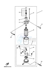 FT9-9D drawing STARTING-MOTOR