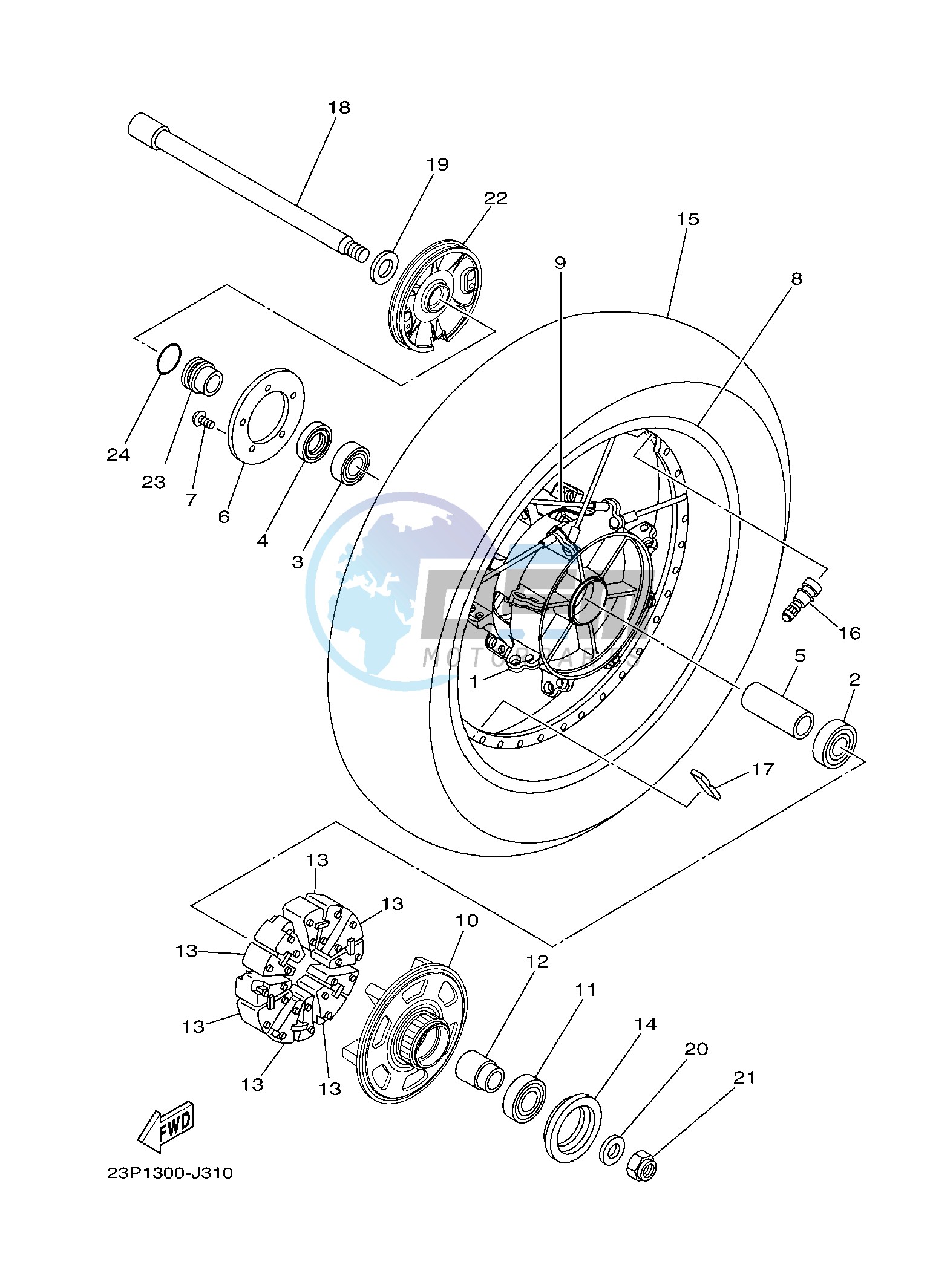 REAR WHEEL