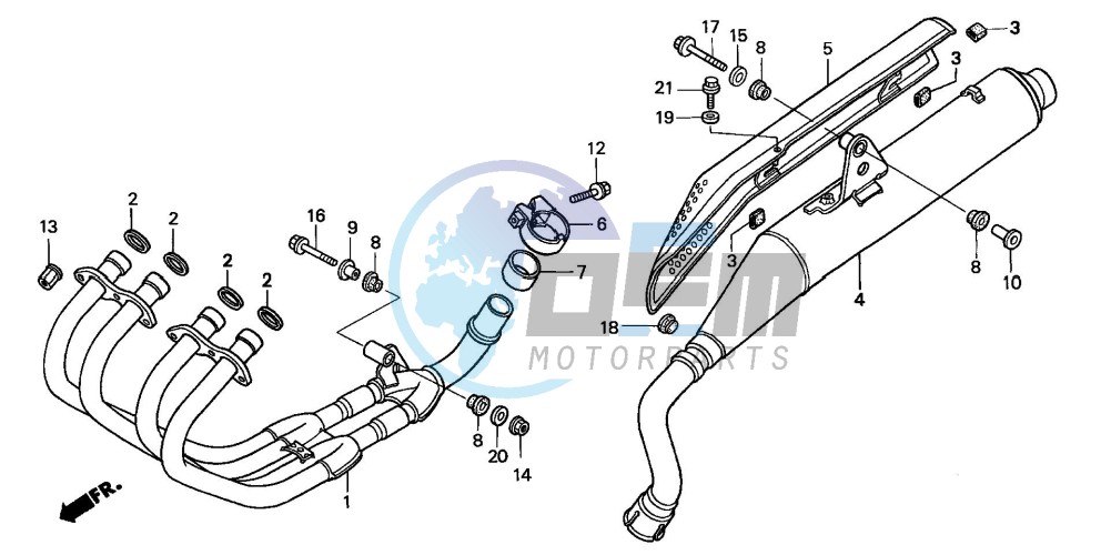 EXHAUST MUFFLER