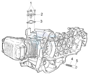 Liberty 125 Leader RST ptt(E) Spain drawing Chain Tightener - By pass Valve