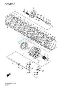 GSX-S 1000 drawing CLUTCH