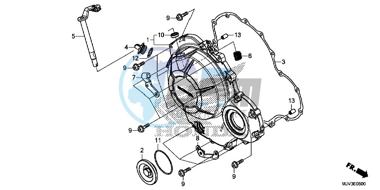 RIGHT CRANKCASE COVER