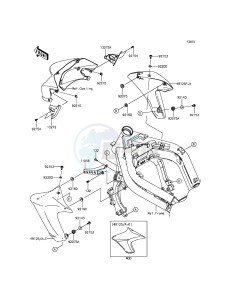 ER-6N ER650EEF XX (EU ME A(FRICA) drawing Shroud