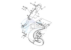 YZ 250 drawing EXHAUST