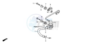 FES150 125 S-WING drawing SOLENOID VALVE