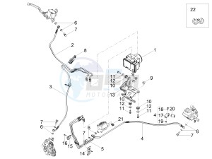 V7 III Special 750 e4 (EMEA) drawing ABS Brake system