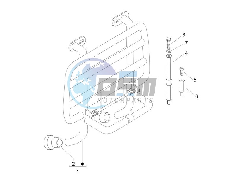 Front luggage rack