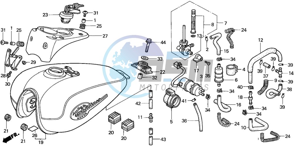 FUEL TANK/FUEL PUMP