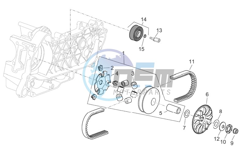 Variator assembly