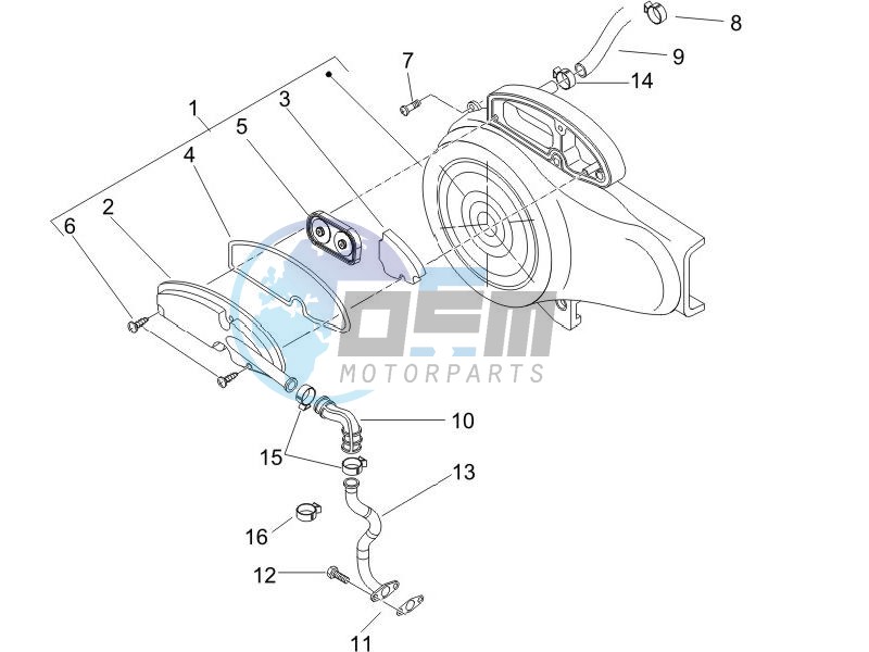 Secondairy air box