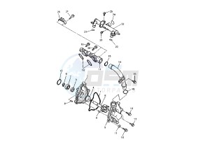 YZF R THUNDER ACE 1000 drawing WATER PUMP