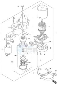 DF 60A drawing Starting Motor