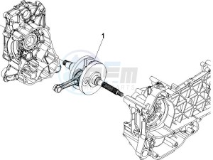 Runner 200 VXR 4t e3 (UK) UK drawing Crankshaft