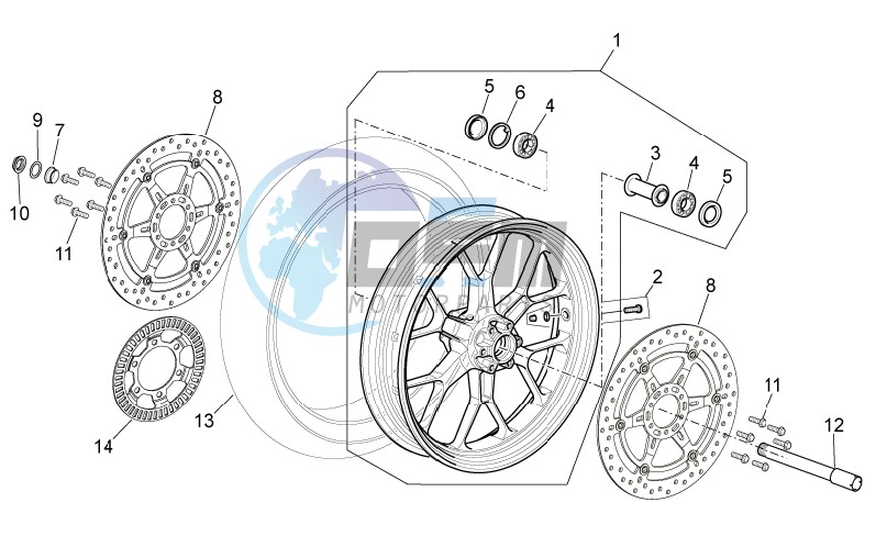 Front wheel