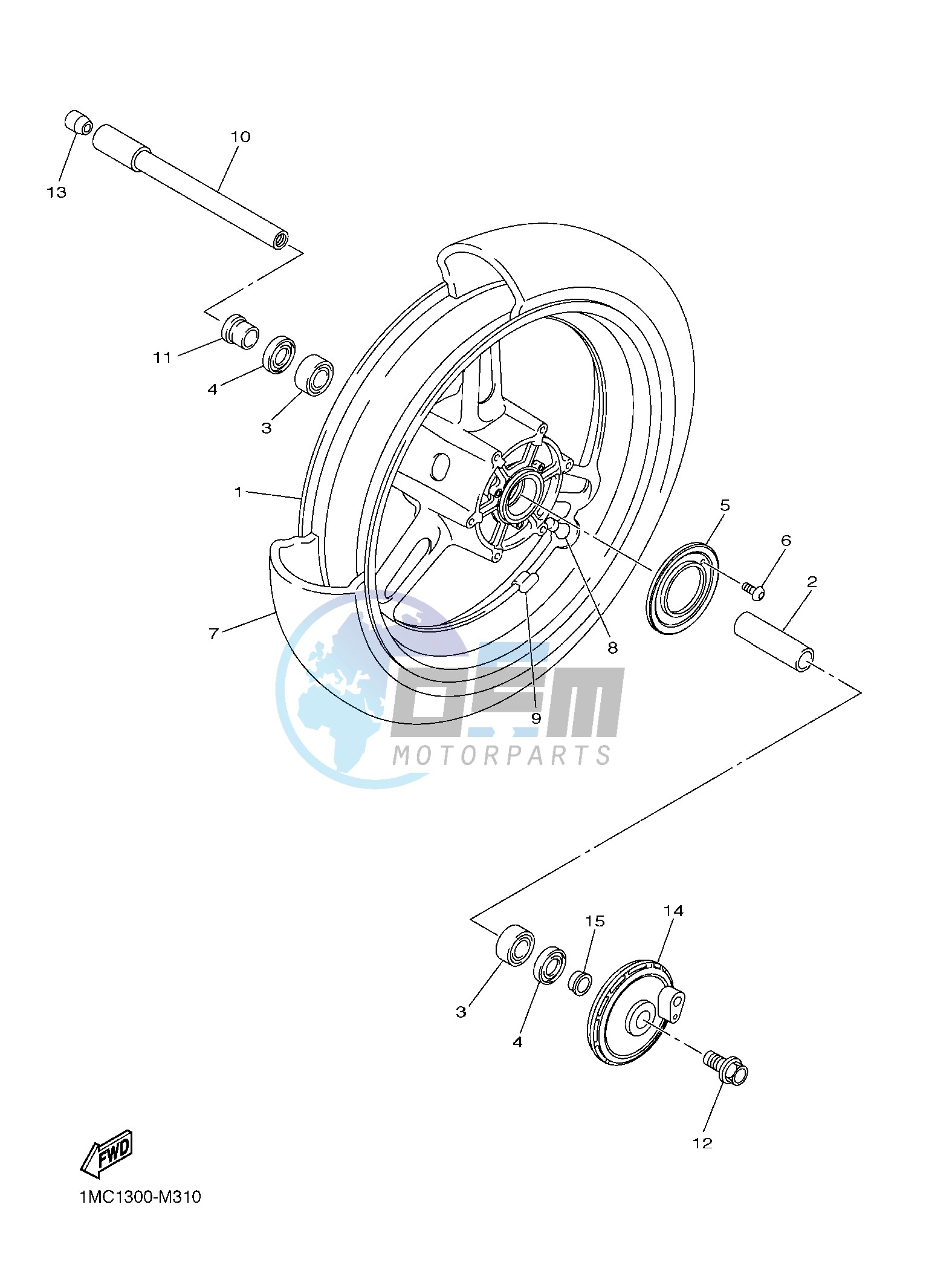 FRONT WHEEL