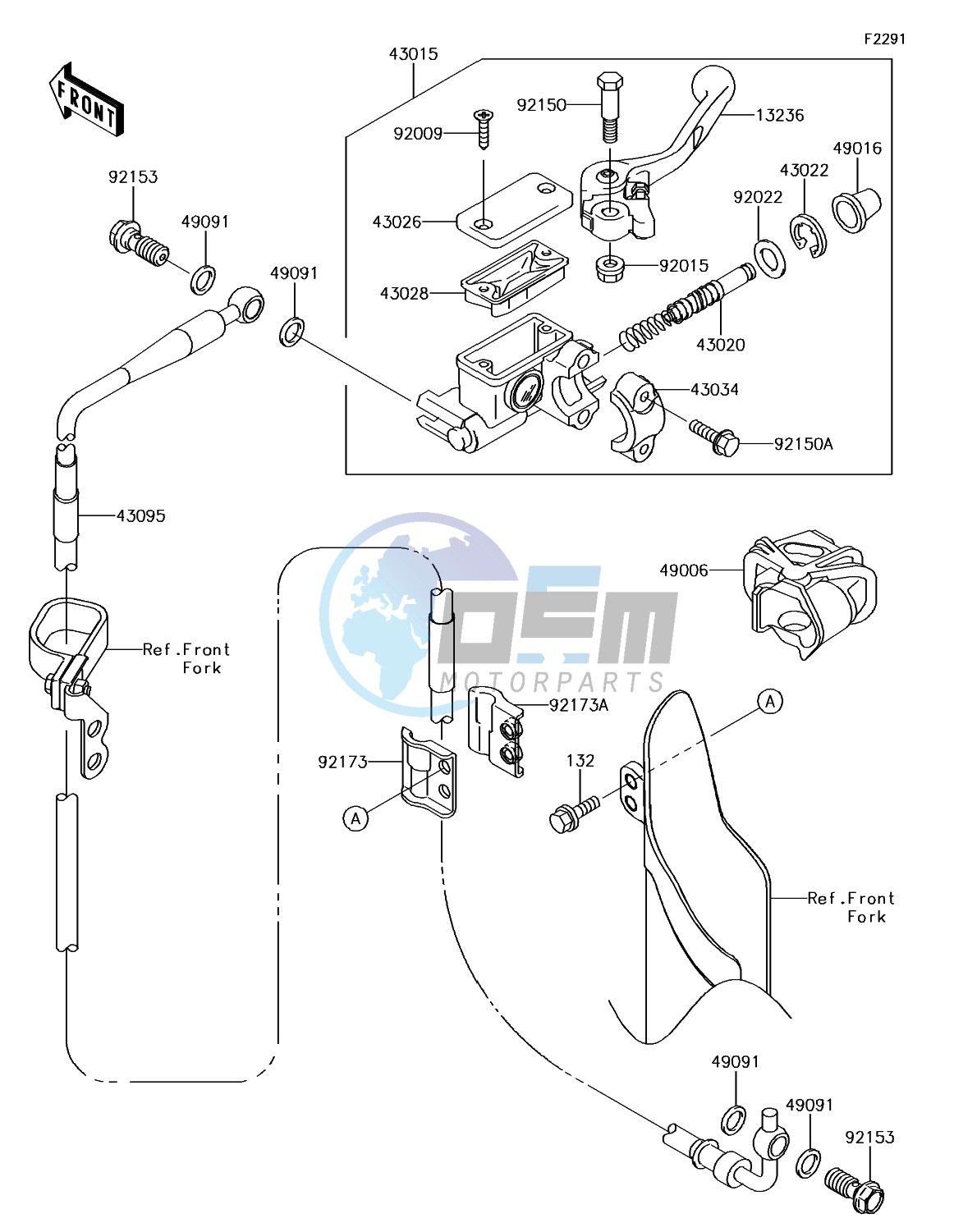 Front Master Cylinder