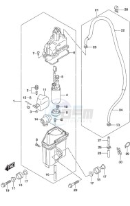 DF 175A drawing Fuel Vapor Separator